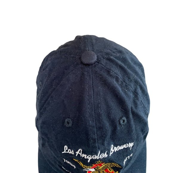 Anheuser Busch 60th Anniversary Los Angeles Brewery Hat Blue Strap Back - Picture 3 of 6